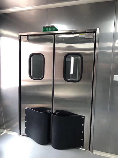 不鏽鋼防撞自由門